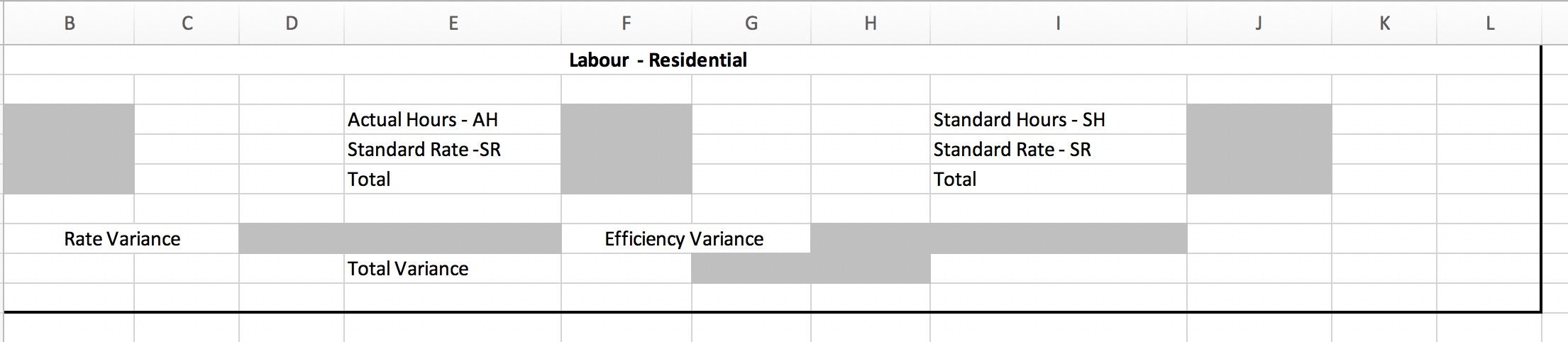 - commercial Selling price per hour (residential) Actual sellling price - residential
