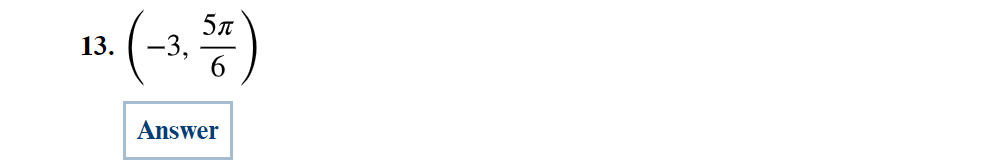 coordinate system is called the Answer 2. Given a point P represented
