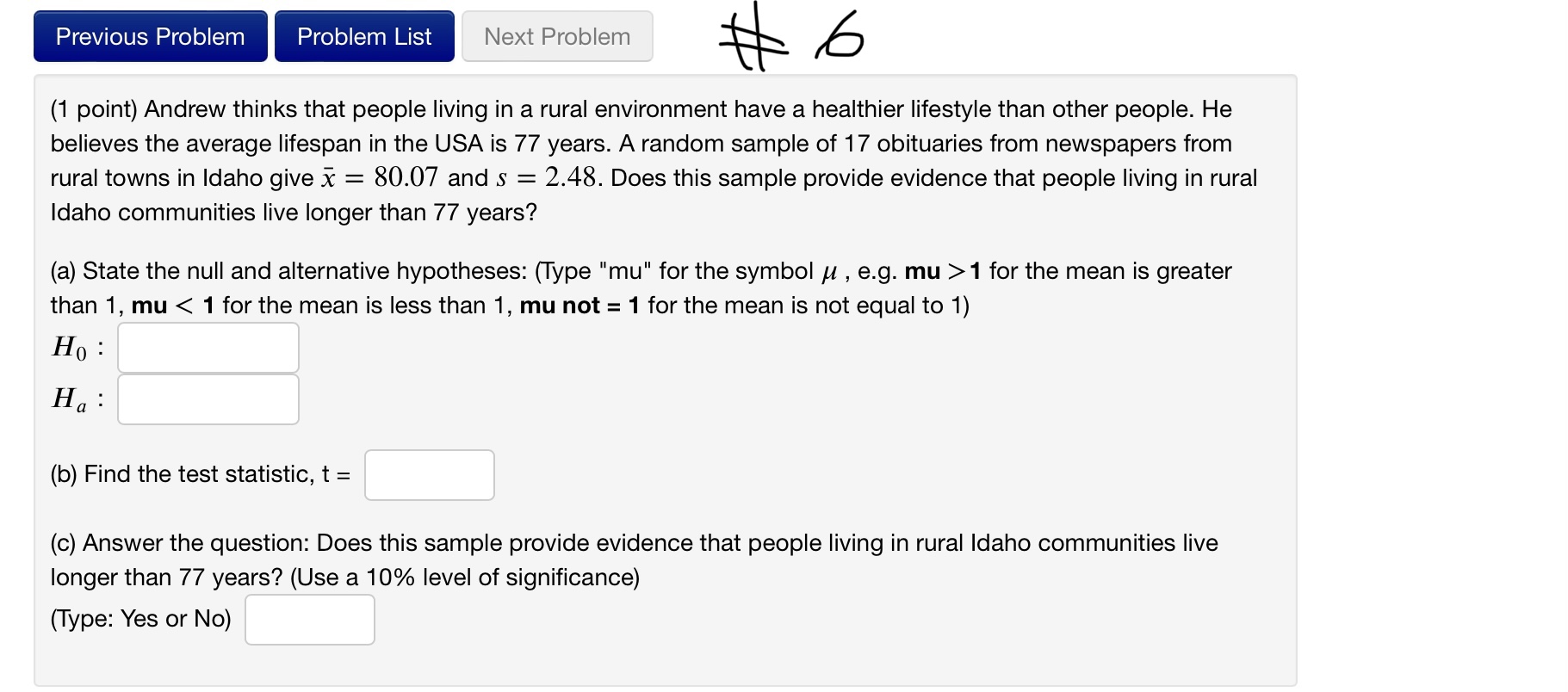 average time in minutes a customer spends at the checkout counter. It