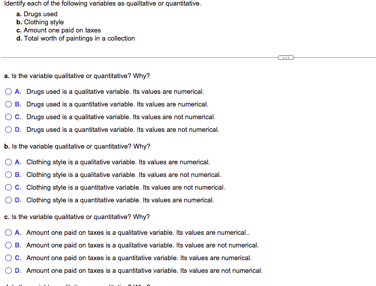 hello can someone please help me with these statistic question thank you