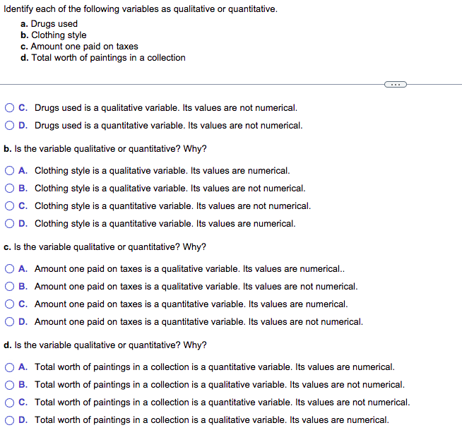 so much as soon as possible please Identify each of the following