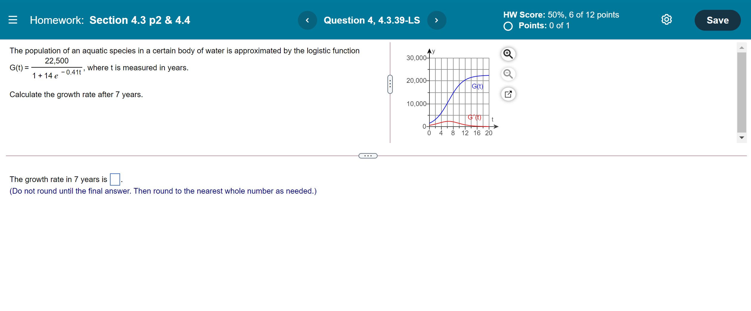= Homework: Section 4.3 p2 & 4.4 Question 4, 4.3.39-LS HW