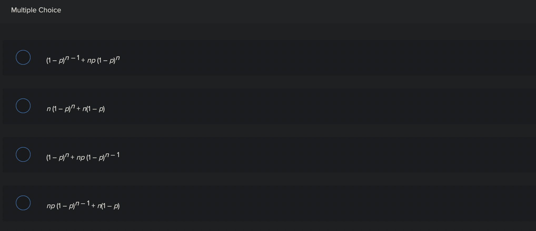 return to this part. Find the probability of winning a lottery by