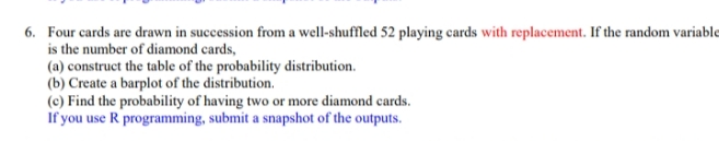 This is in Statistics and Probability. Provide clean and clear clean and