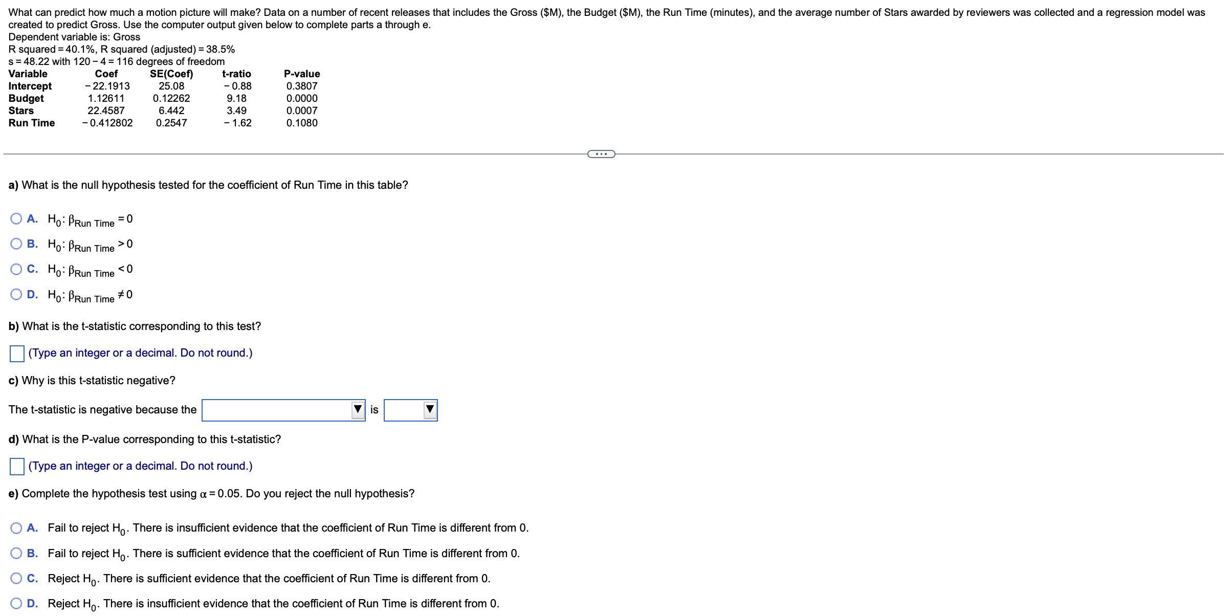  What can predict how much a motion picture will make? Data