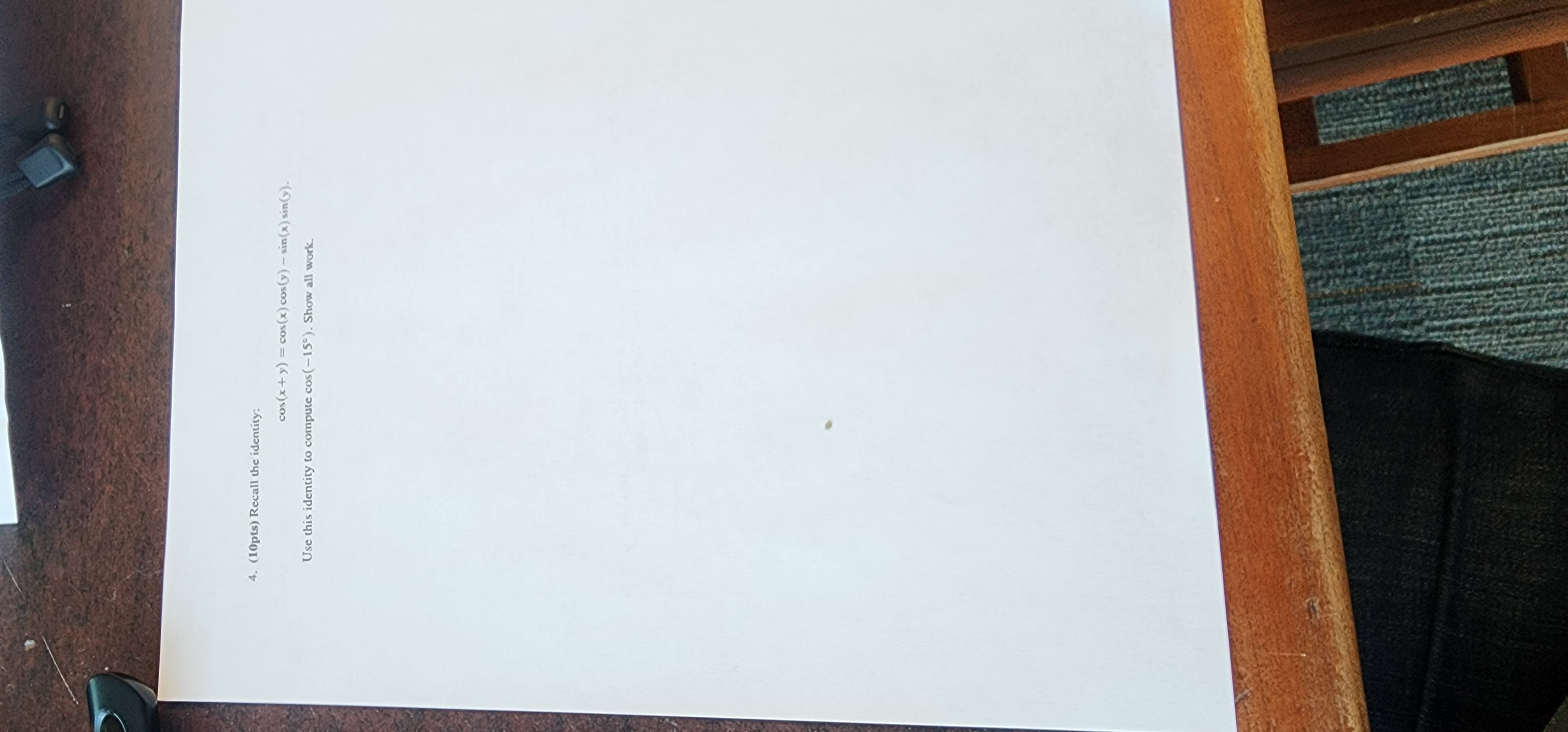 @ from the positive horizontal axis. (ii) Given a right triangle with