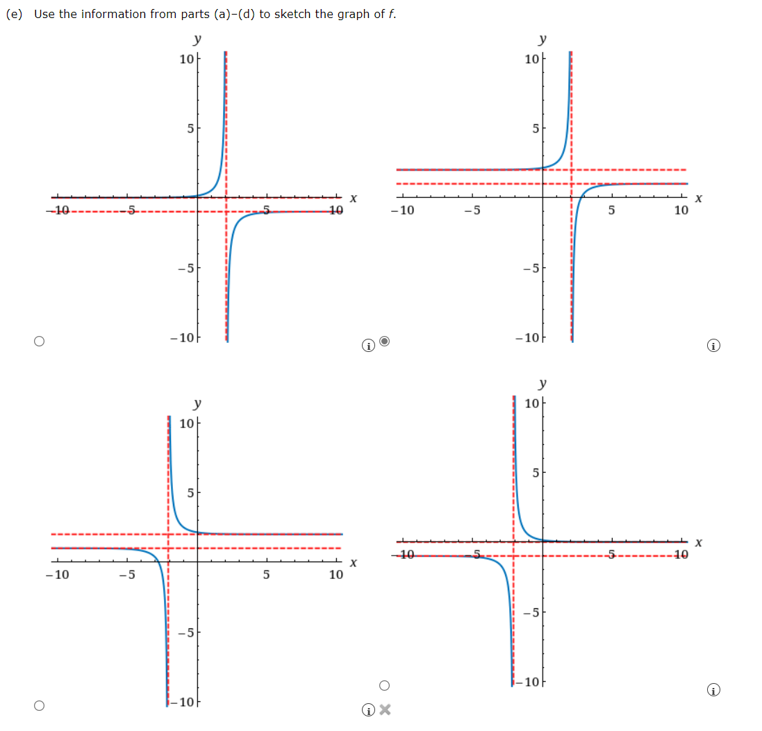 DNE.) ex f (x ) = 8 - (a) Find the vertical
