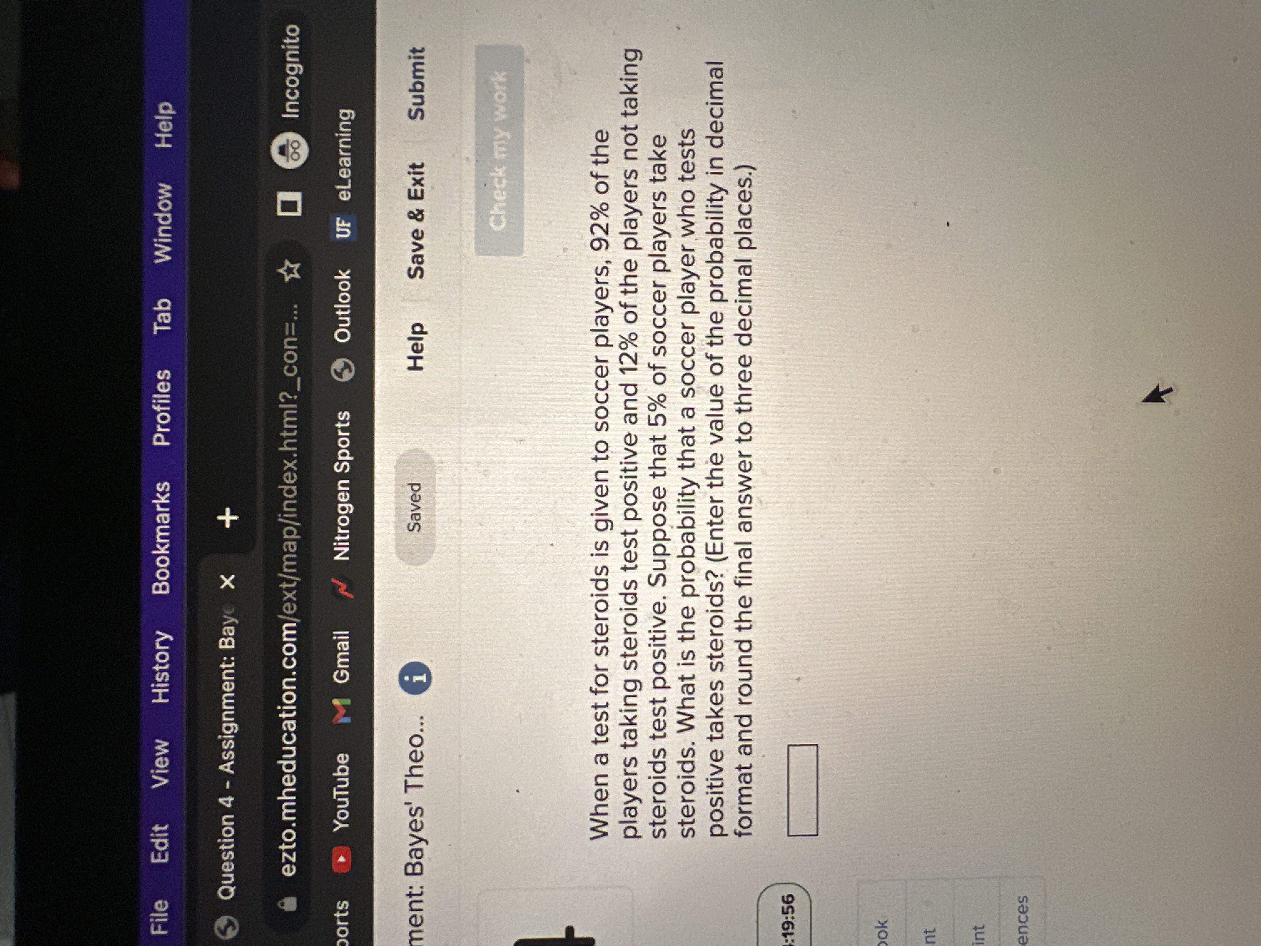 File Edit View History Bookmarks Profiles Tab Window Help S Question