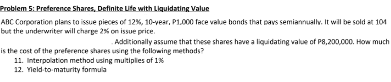 Answer the selected or provided problems. All answers that are rates must