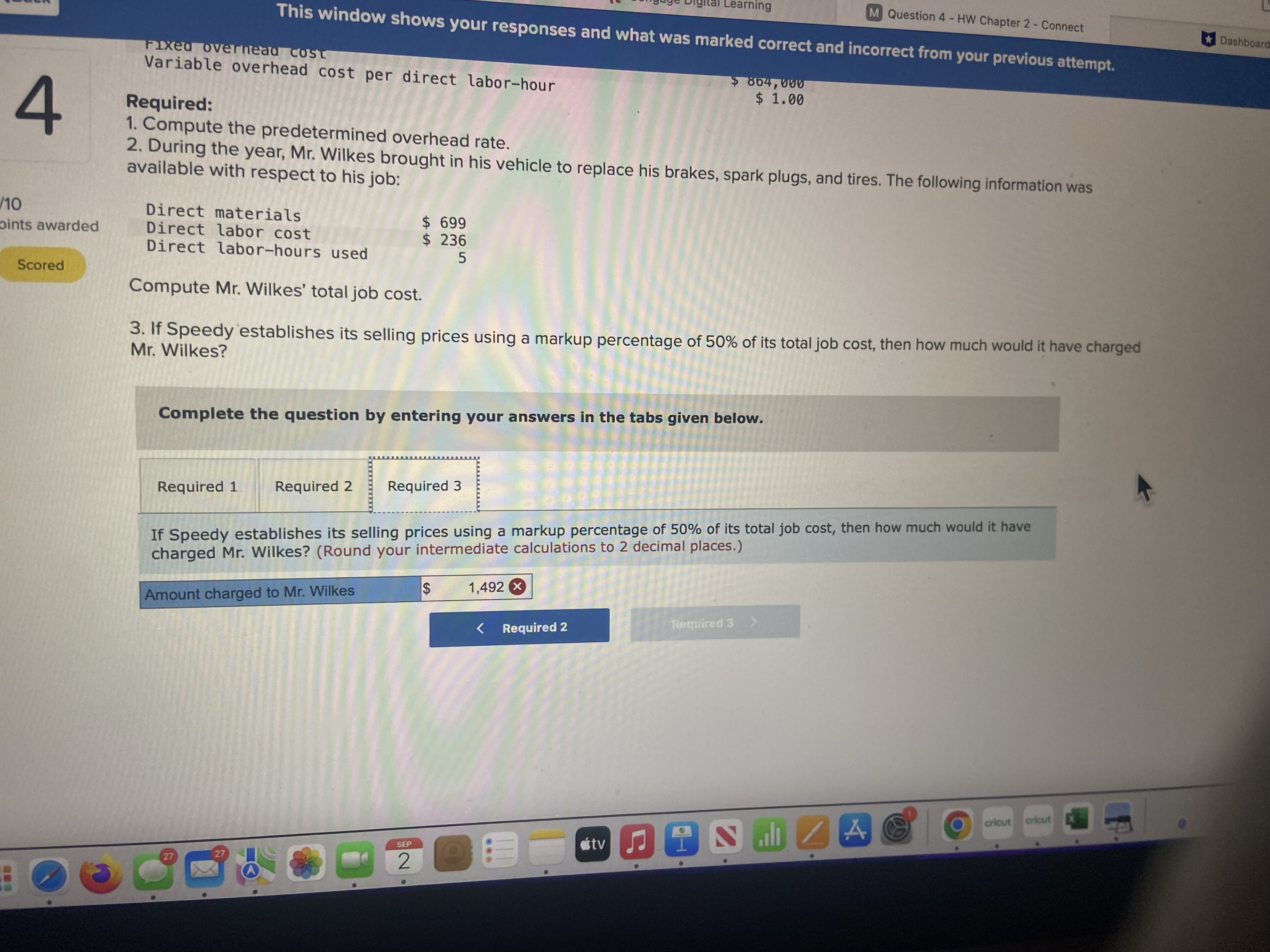 of direct labor cost. The job cost sheet for Job 313 includes