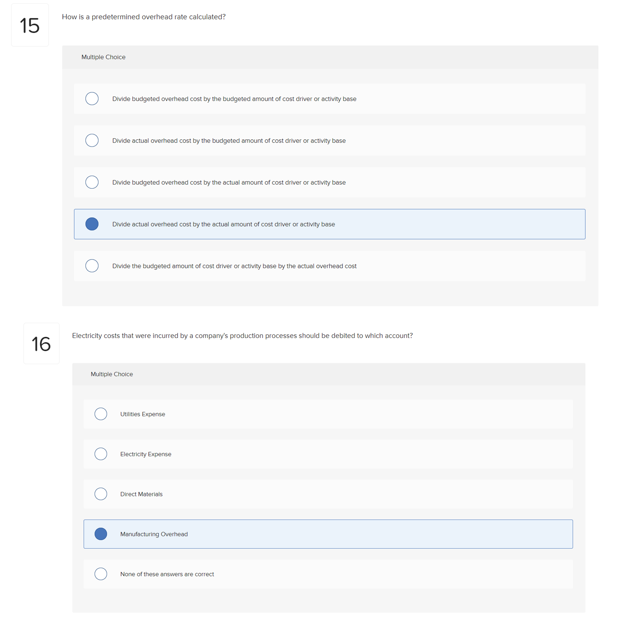 13 Which ofthe following is a product cost? Multiple Choice Circuitry used