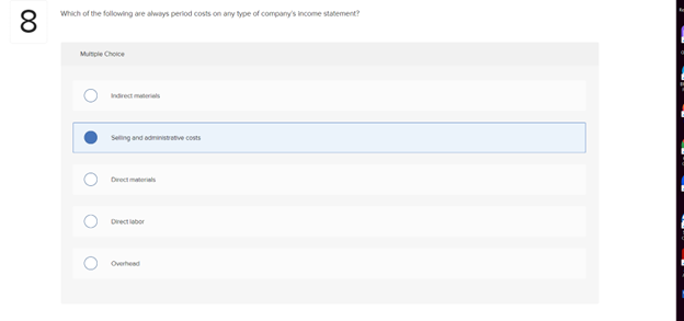 by a company's production processes should be debited to which account? Multiple