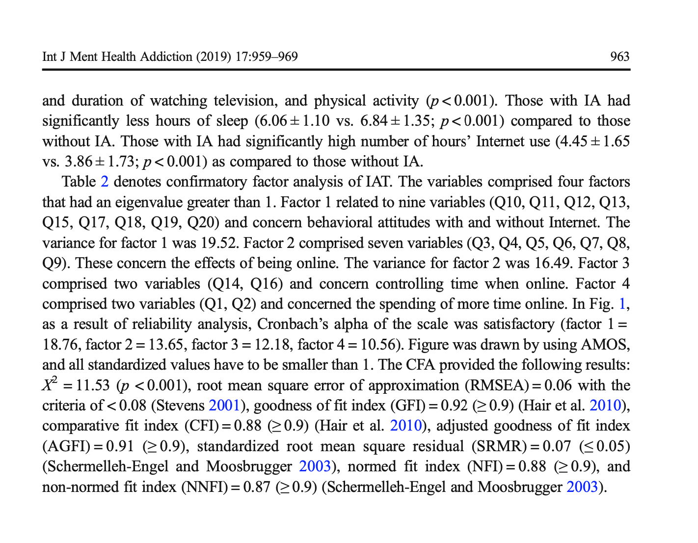 comparison between units with different attributes (for example, males versus females or
