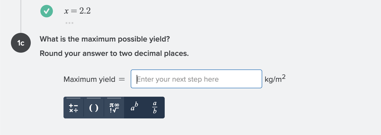 metre when spacing his plants between 0.5 m and 3.0 m approximates