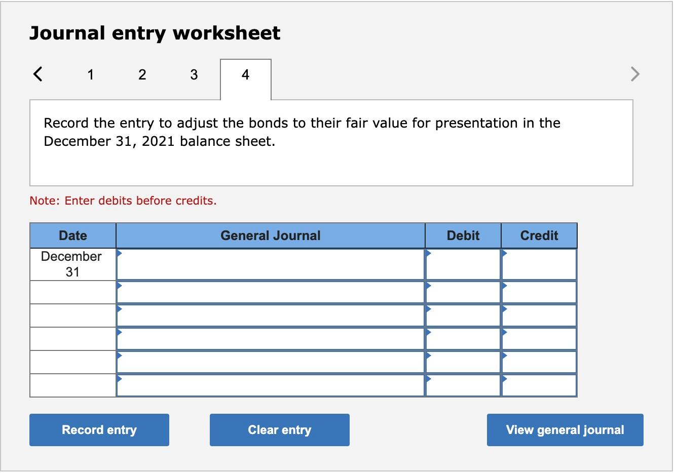December 31. NFB Visual Aids records interest expense at the effective rate