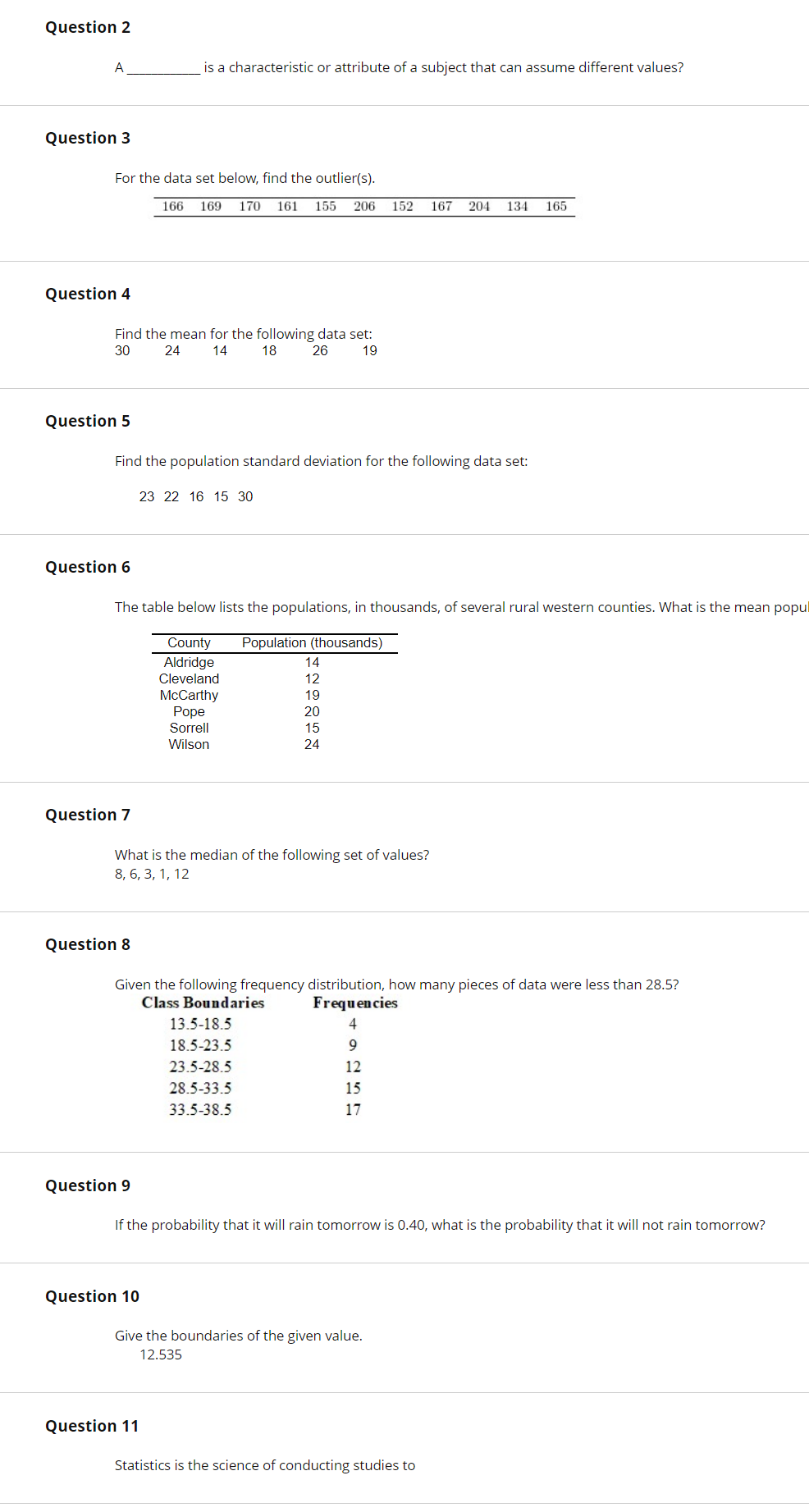 I need help with these practice questions please1. Question 2 is a