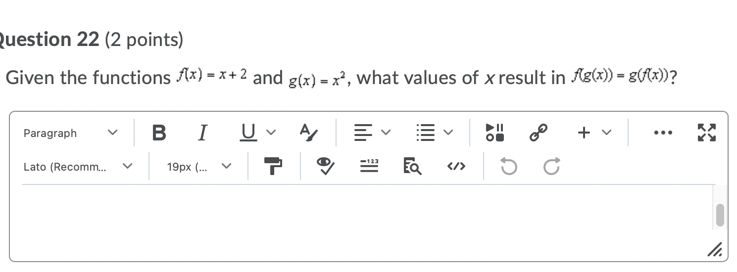 - 7 and g(x) = 2-x3, determine a simplified equation for h(x)
