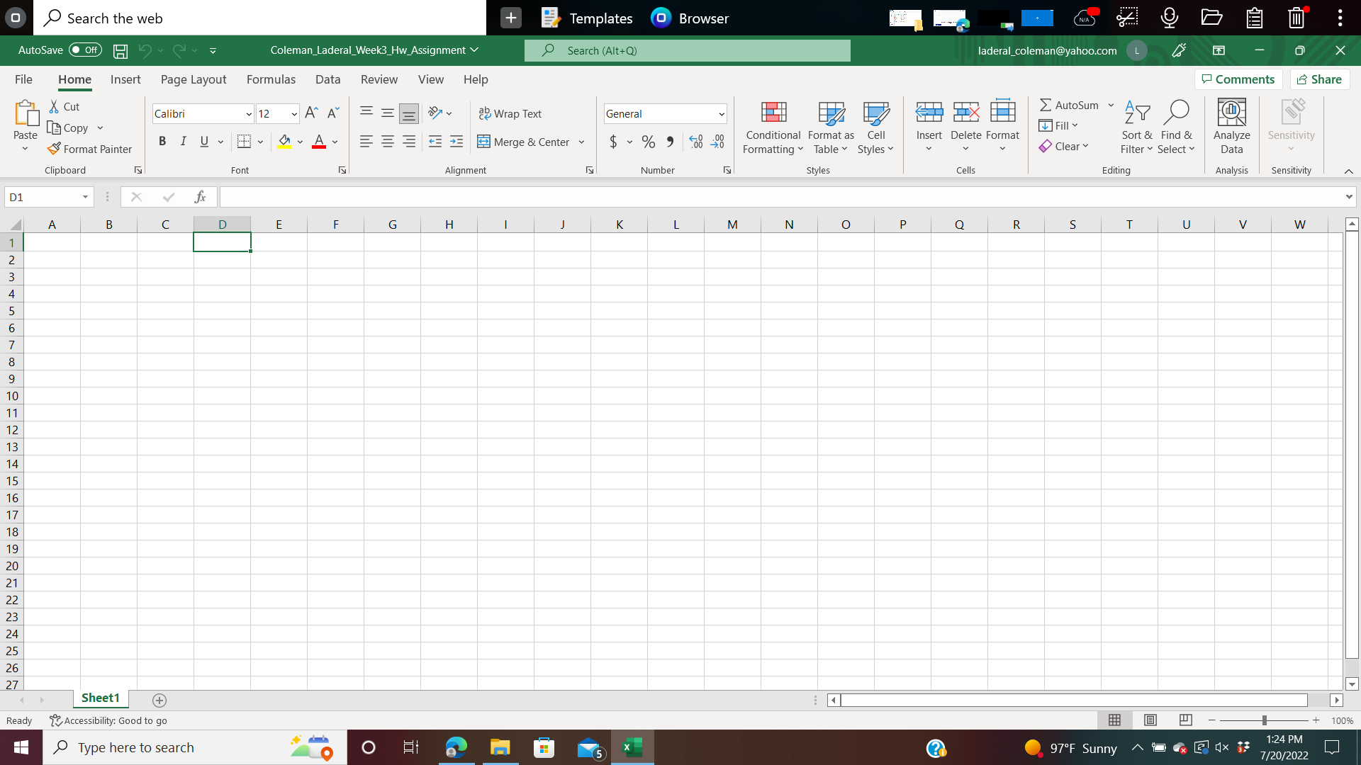 projections using what-if analysis and present projections in a line chart. Objectives:
