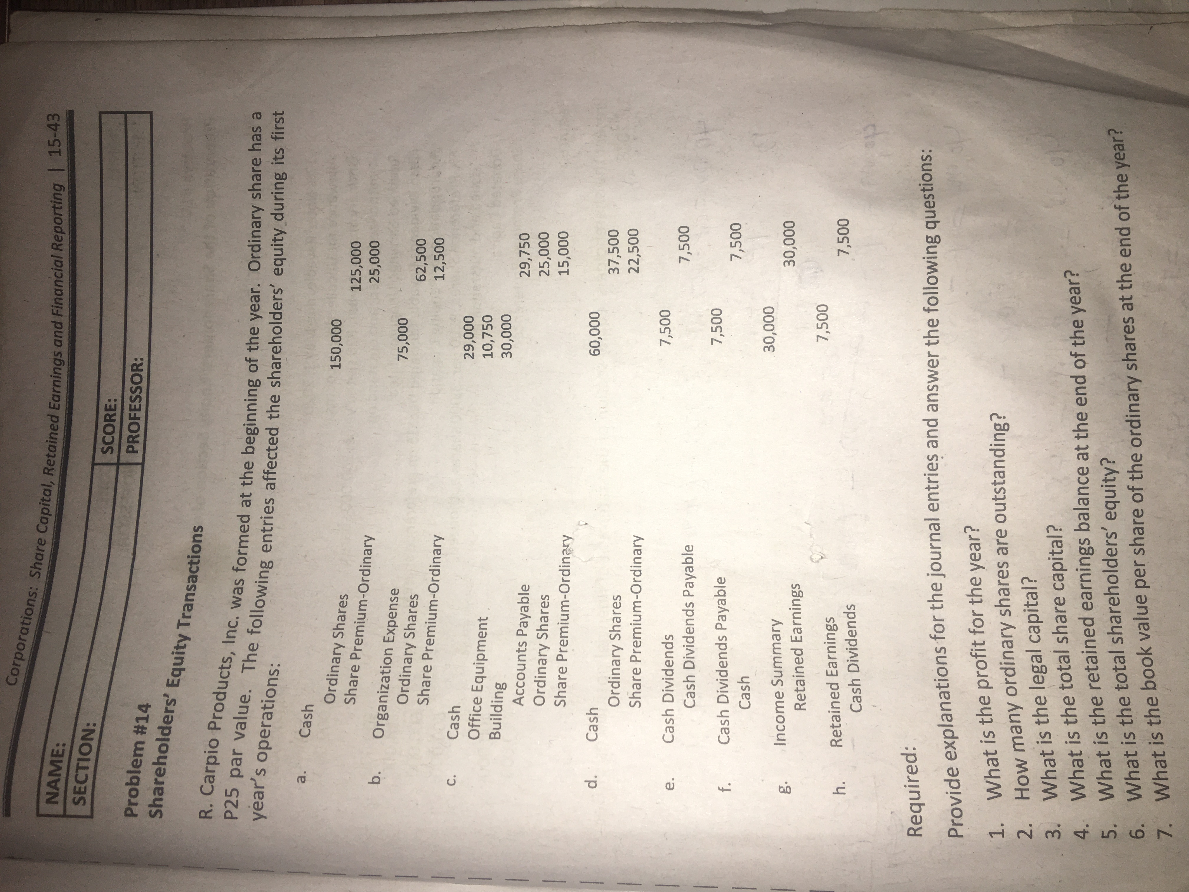 Chapter 15- 14,15Please provide solution and explanation for my guidance thank you.