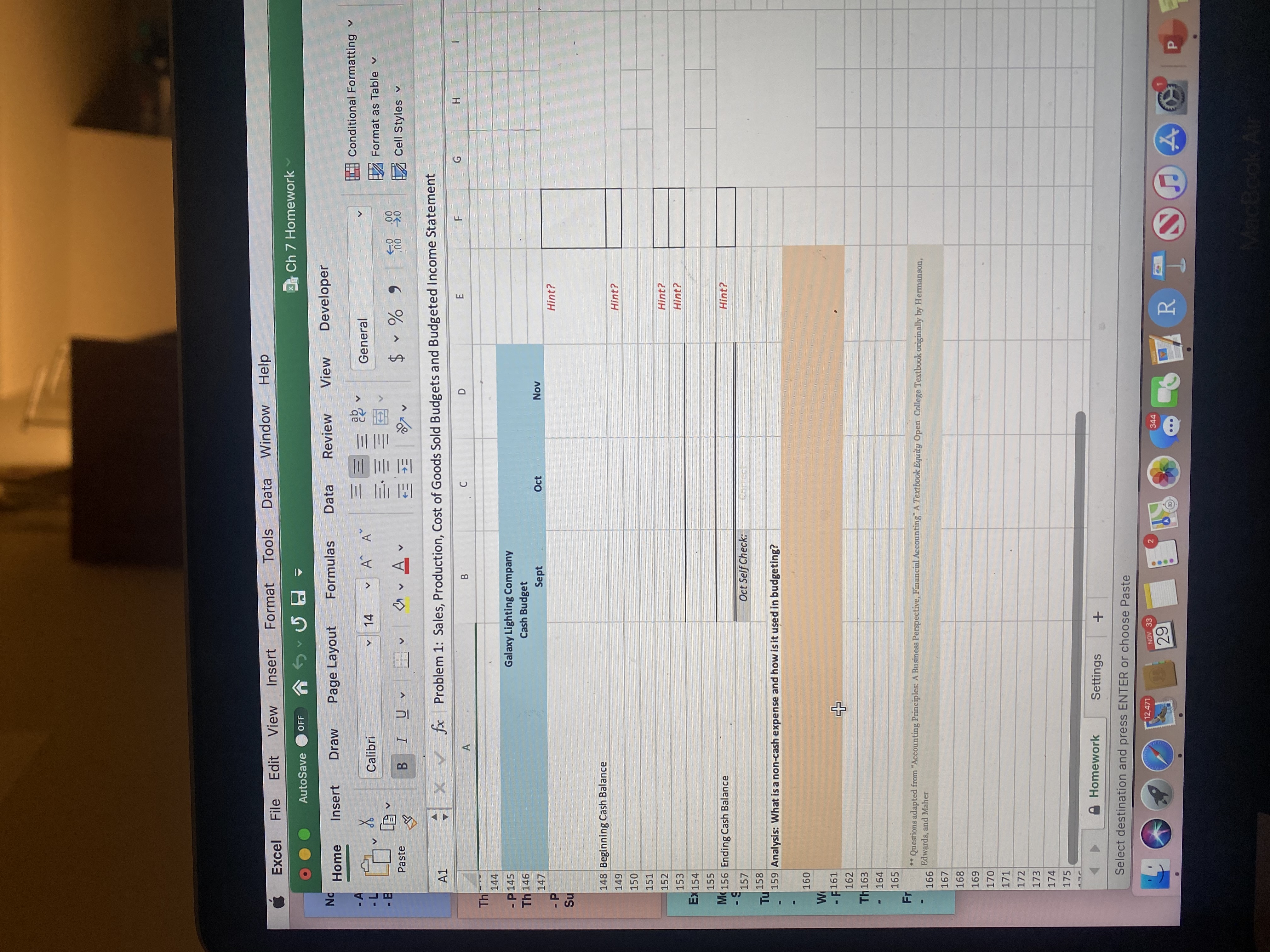 Production, Cost of Goods Sold Budgets and Budgeted Income Statement RD Company