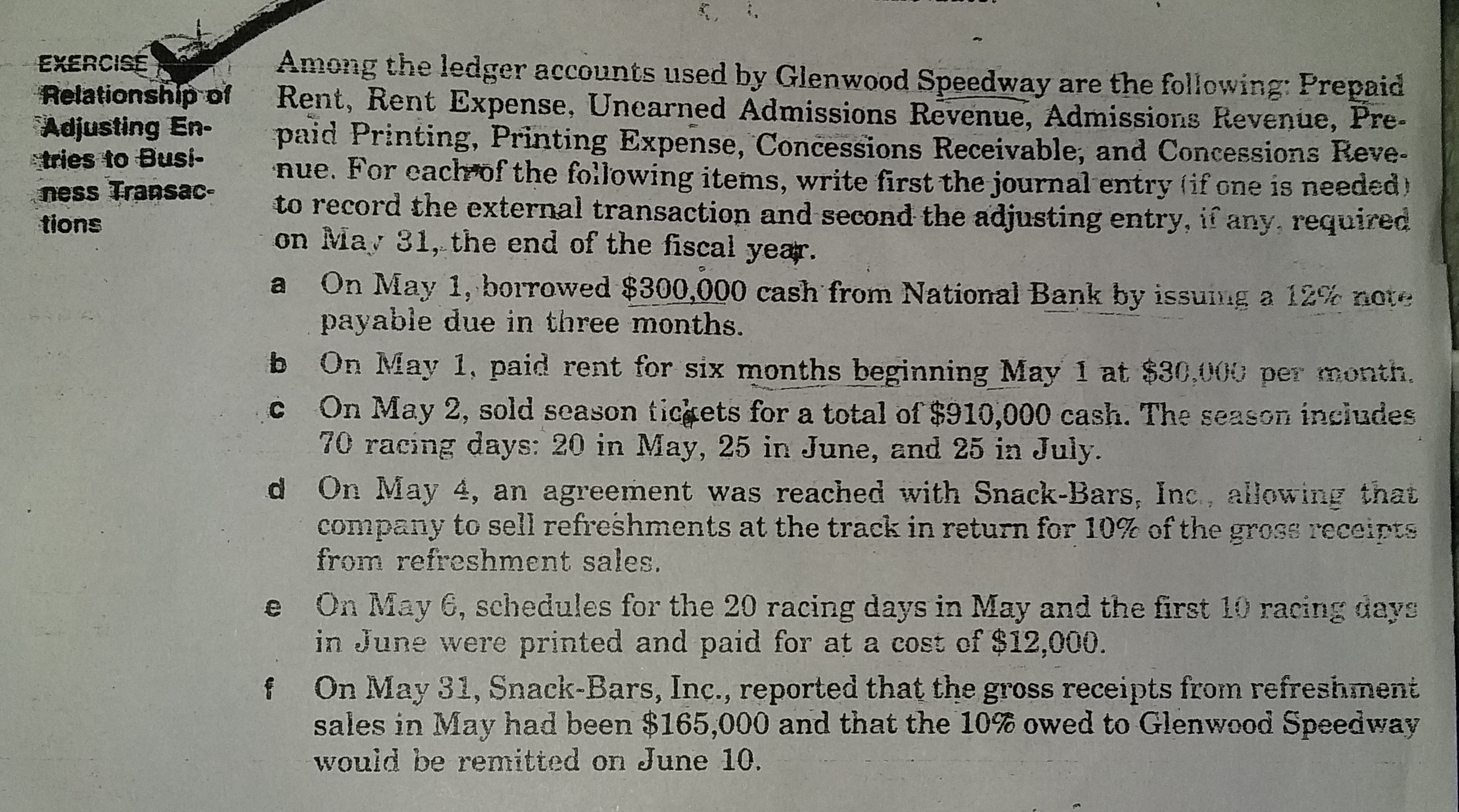 the adjusting entries required at December 31 based on the following in
