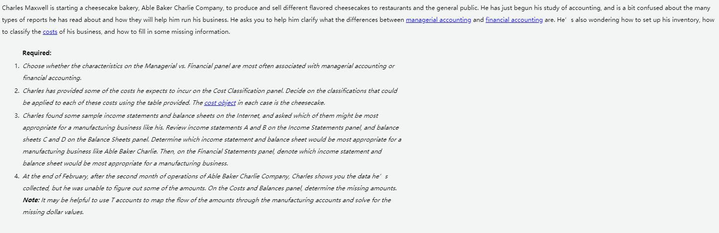 will often be subjective, such as estimated future results Often prepared on