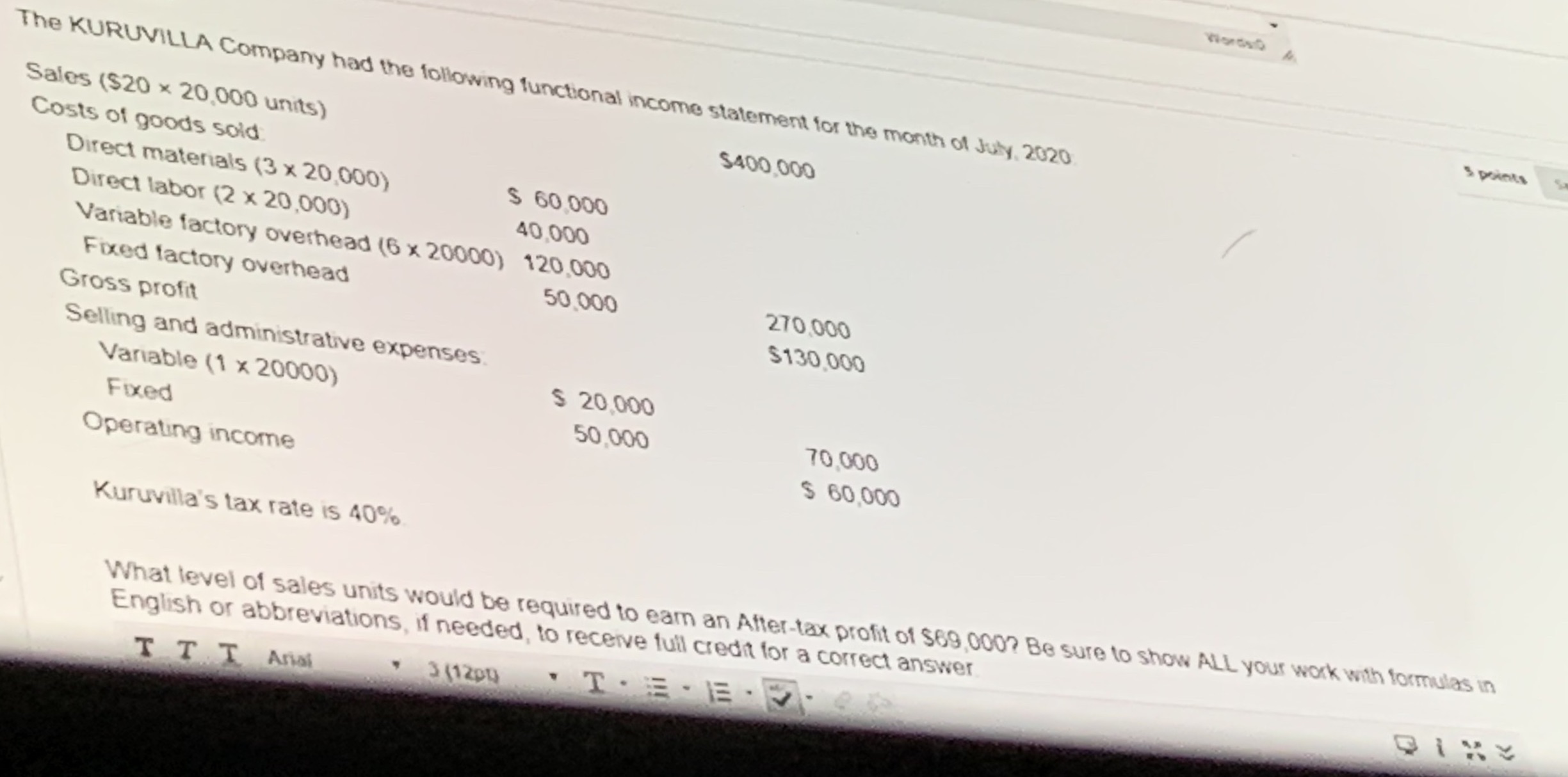 Question 28, need help and please show work *your going to have