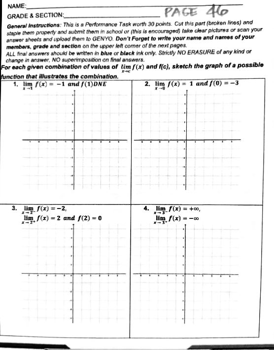 / (x) = 0 6. lim / (r) = +m, lim /