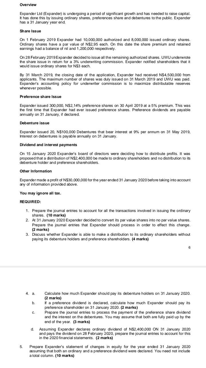  Overview Expander Ltd (Expander) is undergoing a period of significant growth