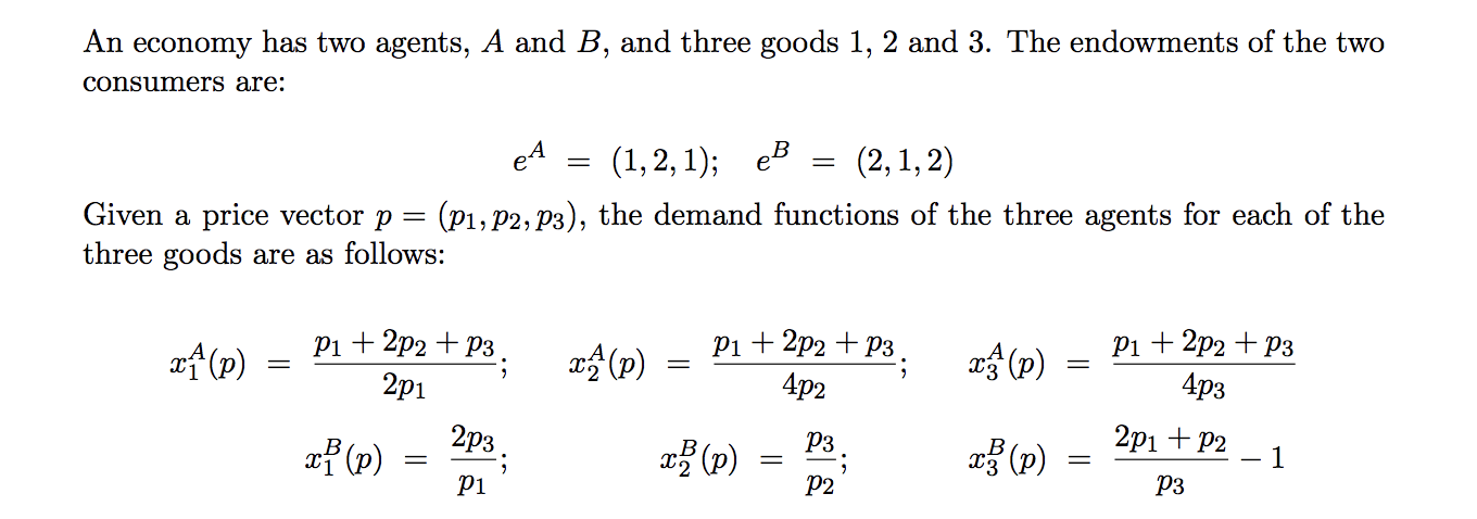 price simplex to itself that we used in order to generate a