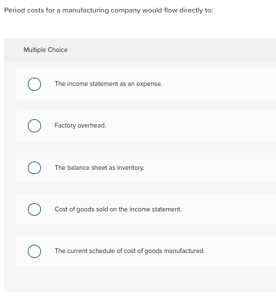 making. Does not change with changes in the volume of activity within