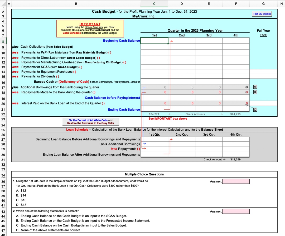 Formula.I will post all the Excel slides here and everything I share