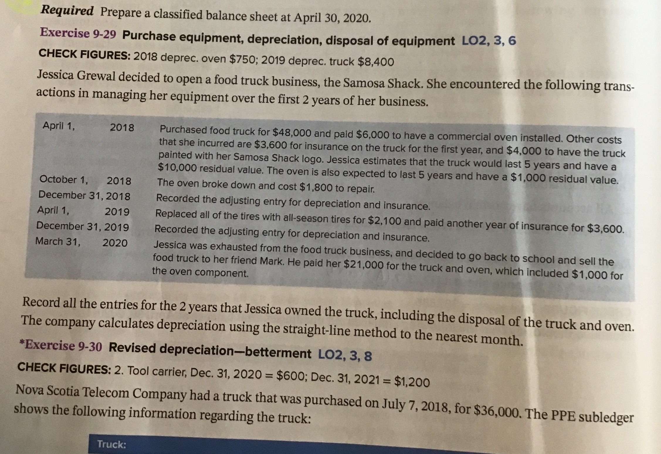 I upload this question E9-29for the second time and the question isn't