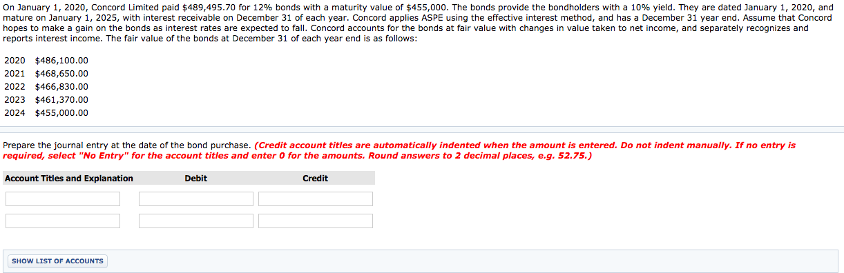 Easiest method to present the question is through screenshots. On January 1,