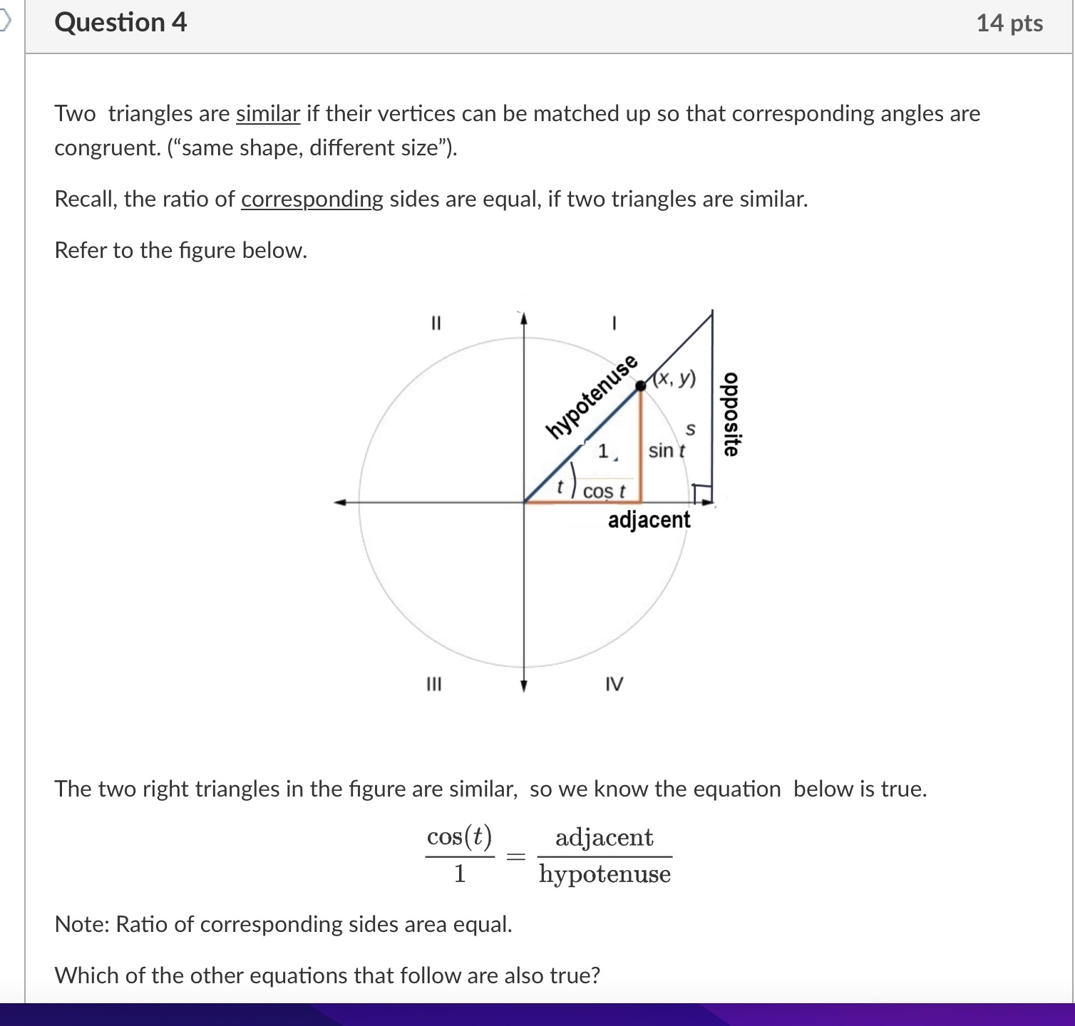 l Next > Question 11 10 pts To find all solutions in