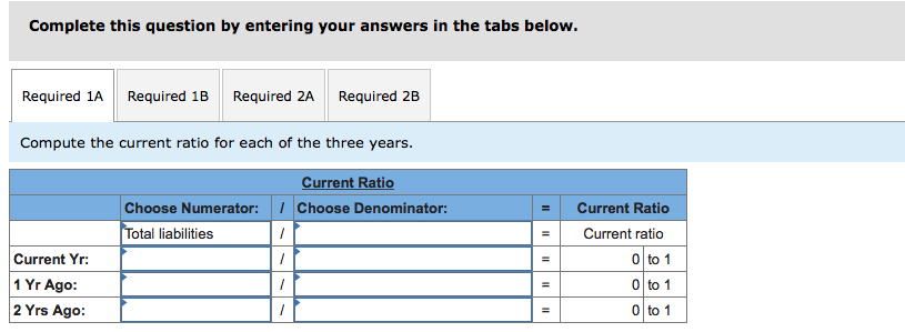 sheets follow. At December 31 Current Yr 1 Yr Ago 2 Yrs