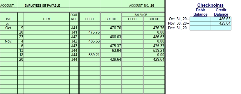 Office Salaries 52 4,723.08 Sales Salaries 53 3,600.00 Plant Wages 54 5,219.60