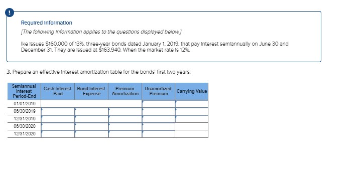 Can someone please help with this problem? Required Information [The following Information