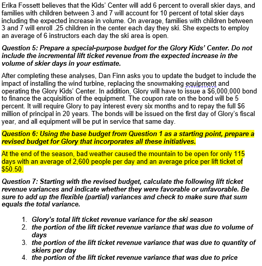 expects to attract 292,500 skier days rirring the coming ski season. A