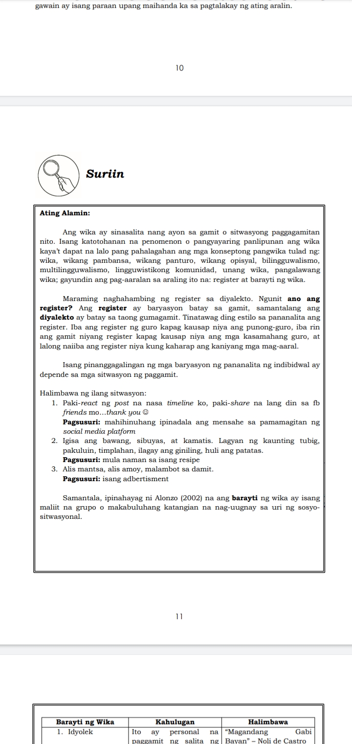 Need your help regarding this Activities I'll surely give you feedback. gawain