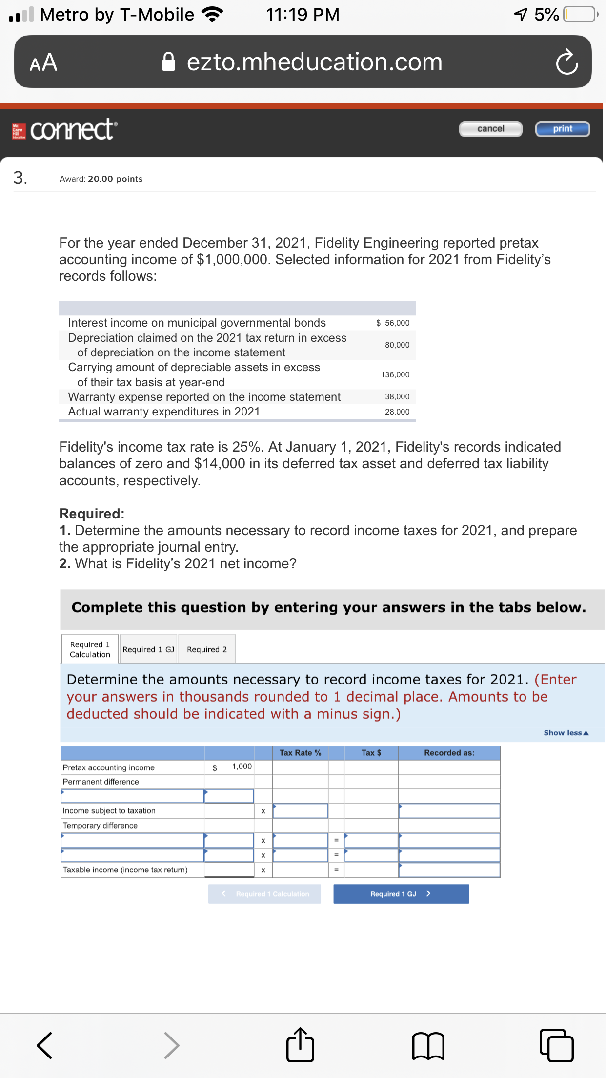  Problem 3 .| Metro by T-Mobile 4:" 11:19 PM '17 5%