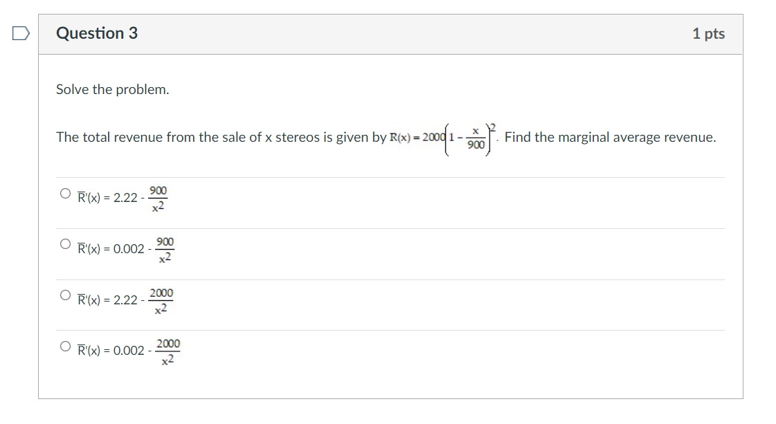 marginal revenue, and the marginal profit functions. C(x) = 0.0003x3 - 0.024x2
