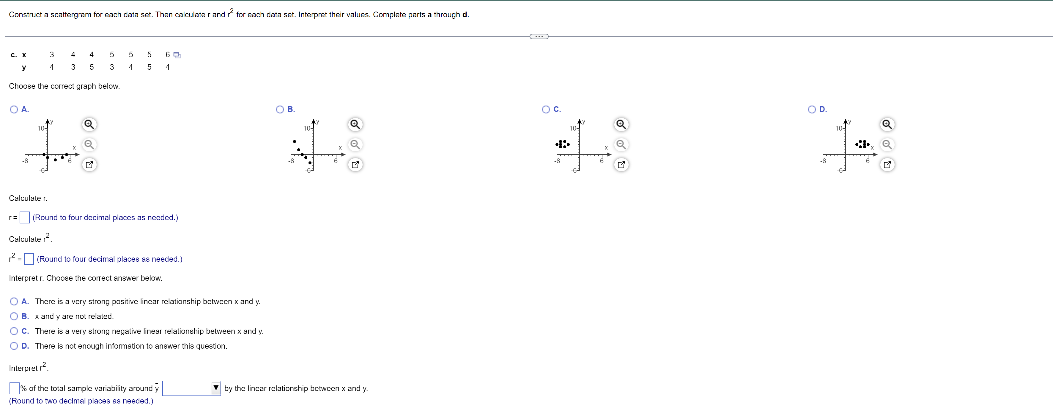 d. a. x - 5 4 a - 2 1 El y