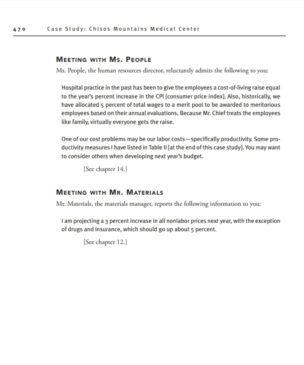 (COO); Dr. Doctor, the chief medical officer (CMO); and Ms. Nurse, the