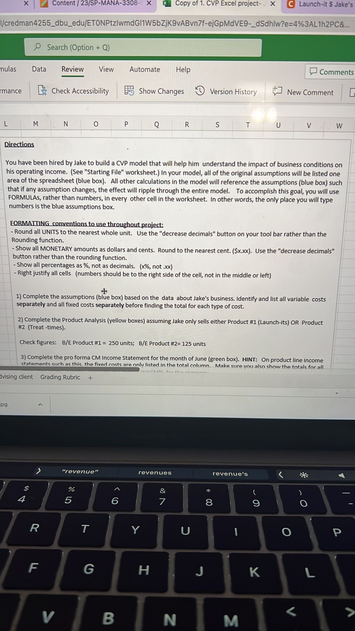 mance L Check Accessibility 15 Show Changes Version History New Comment L