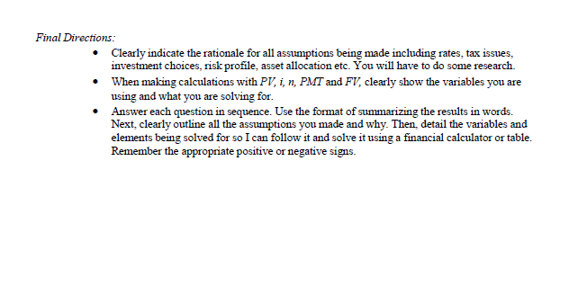 with your financial calculator. Use the number of years invested to one