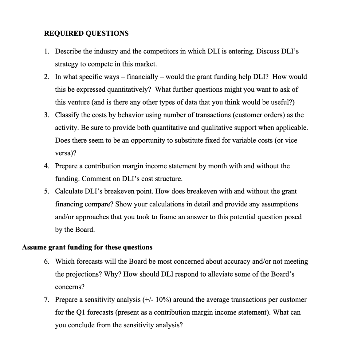 reducing the complexities that smaller rms experience in the supply chain process.