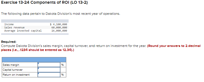 parentheses denote expenses. Required: Based on Exhibit 12-4, prepare a March performance
