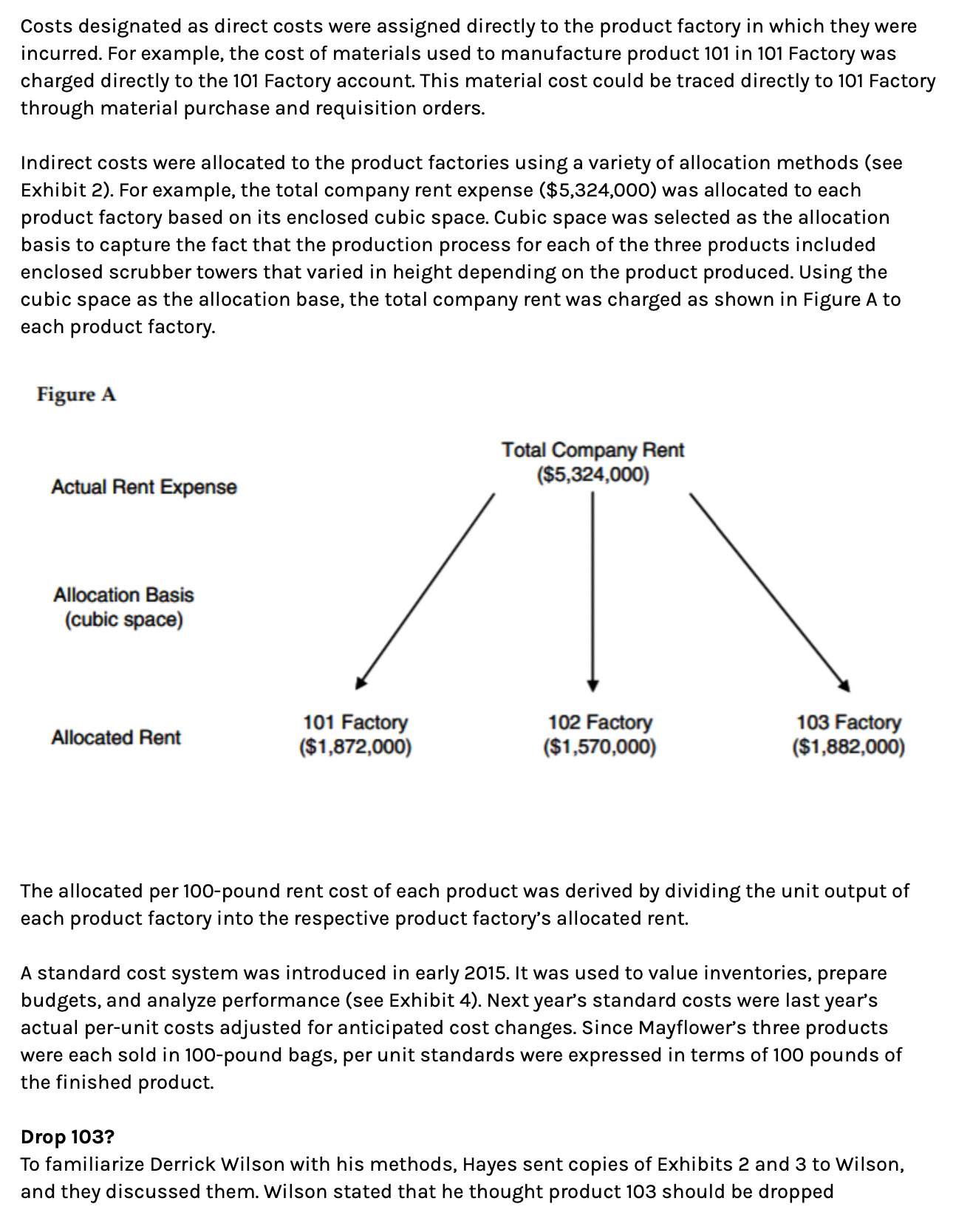 is it essential that Mayflower has an effective cost system? What is