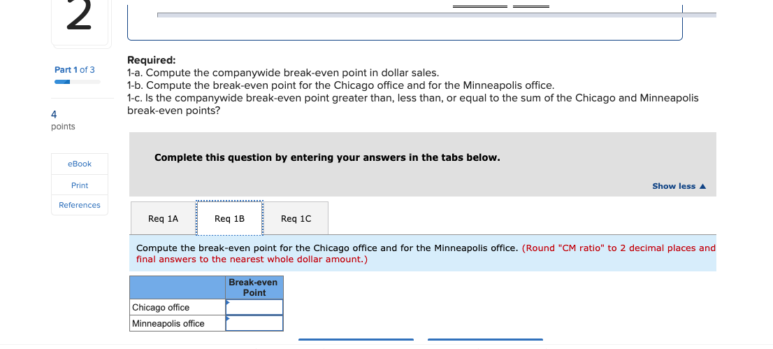 the problem, the company would like to prepare an income statement segmented